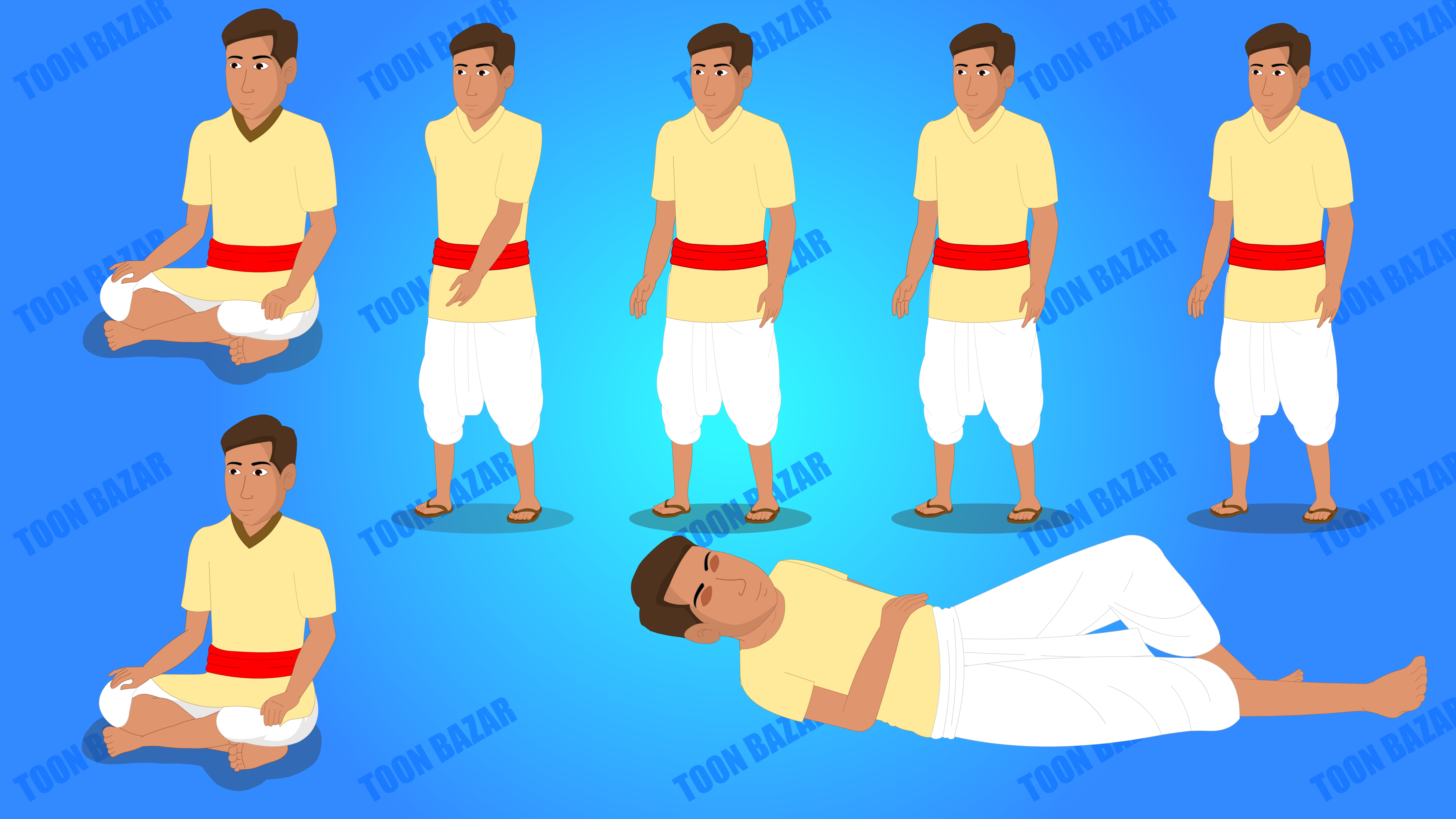 15 Non Copyrighted Characters Bundle